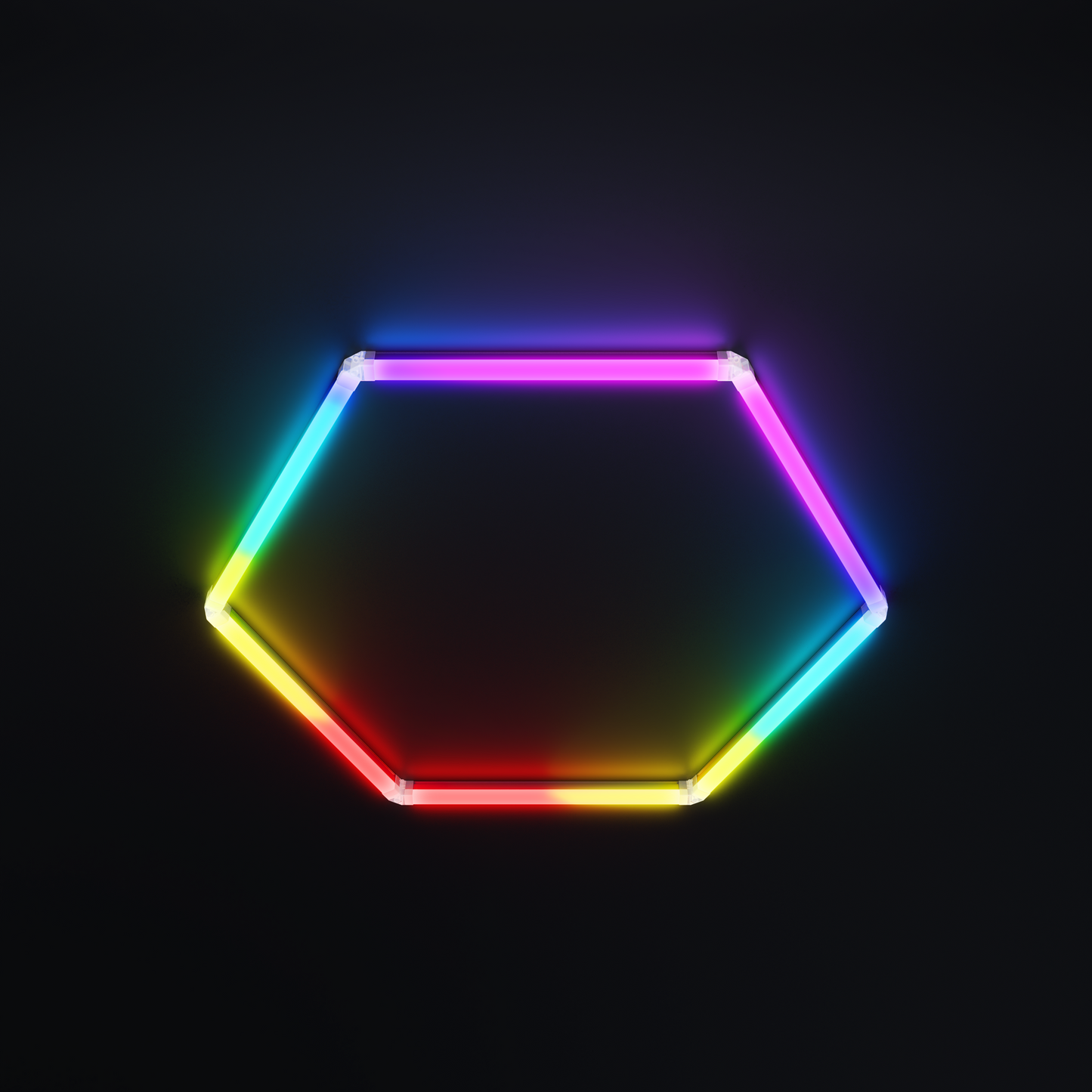 Lampe LED hexagonale en nid d'abeille idéale pour luminaire professionnel ( garage, barber, detailling, salle de sport )