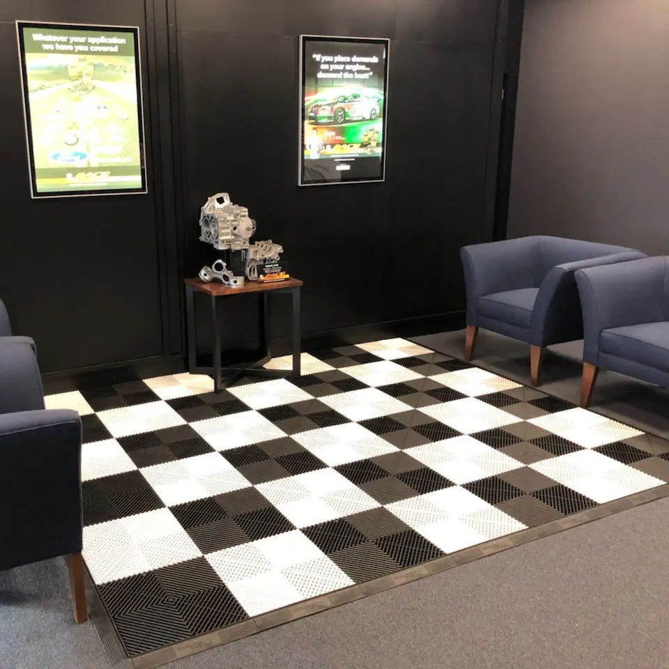 Dalle de sol HeXn BLANC