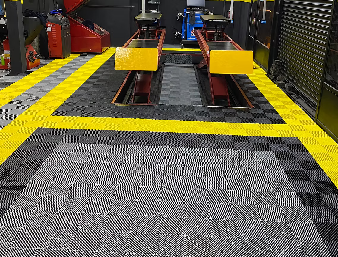 Dalle de sol HeXn JAUNE